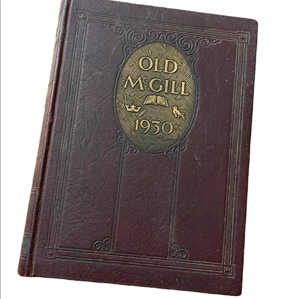 Old McGill Year Book  University 1930 Antique